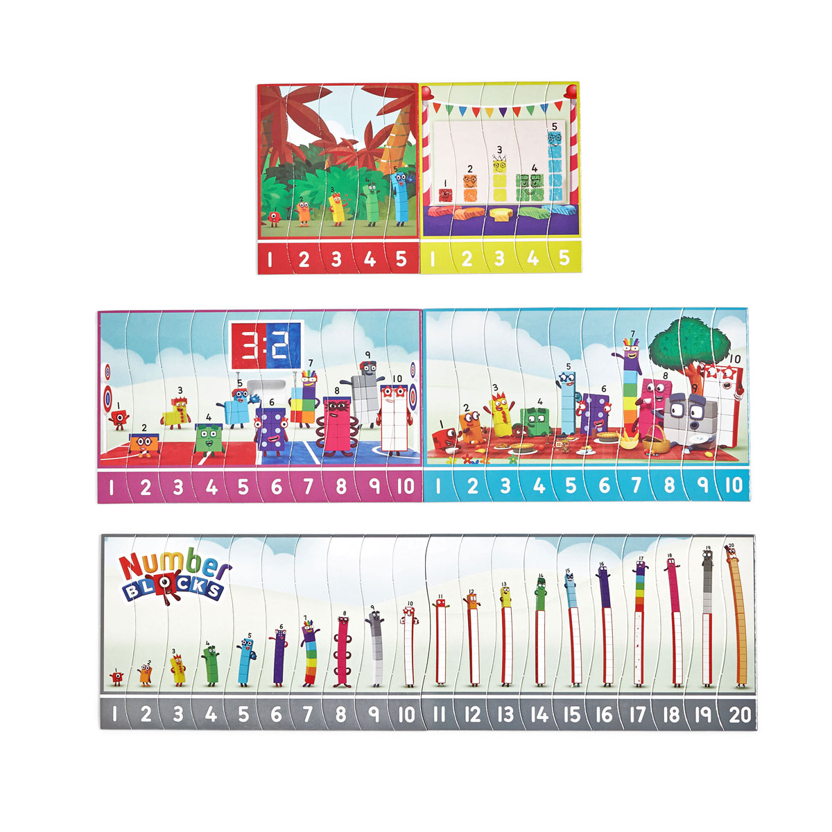 Numberblocks Sequencing Puzzle Set H M Uk Primary Ict