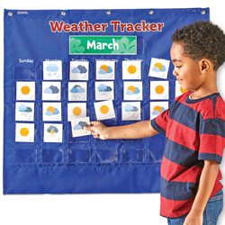 Weather Tracker Pocket Chart - by Learning Resources