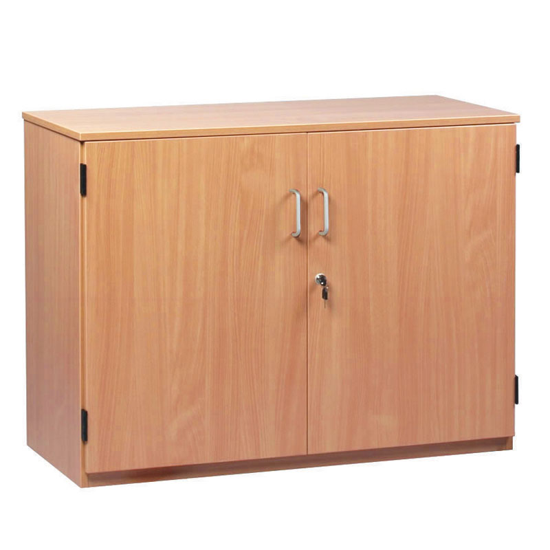 School Storage Cupboard: Height 750mm - with Lockable Doors MEQ750C ...