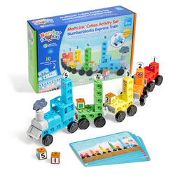 MathLink Cubes Numberblocks Express Train Activity Set