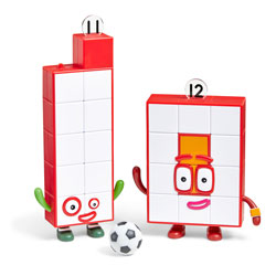 Numberblocks Eleven and Twelve Figure Pack