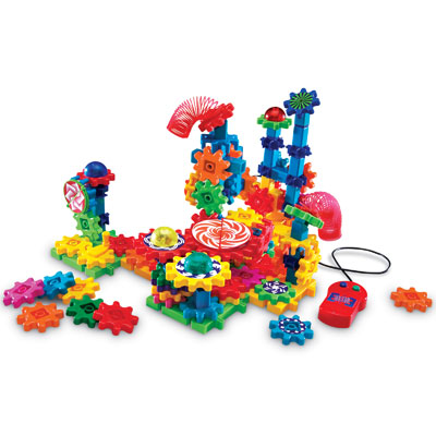 Gears! Gears! Gears! Lights & Action Motorised Set - 121 Pieces - by ...