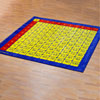 100 Square Multiplication Grid Carpet - 2x2m - MAT002