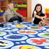 Under the Sea Rectangular Placement Carpet - 3m x 2m - MAT1040