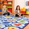 Under the Sea Rectangular Placement Carpet - 3m x 2m - MAT1040