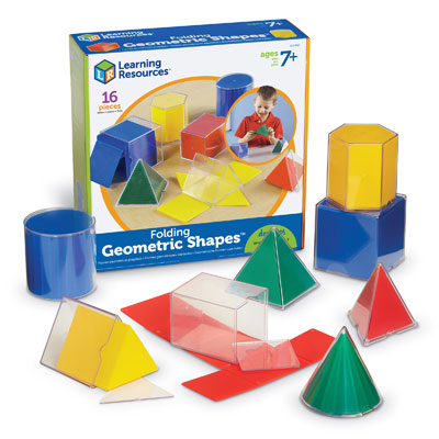 The Original Folding Geometric Shapes - Set of 8 - by Learning ...