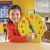 Big Time Geared 12 Hour Teacher Demonstration Clock - by Learning Resources