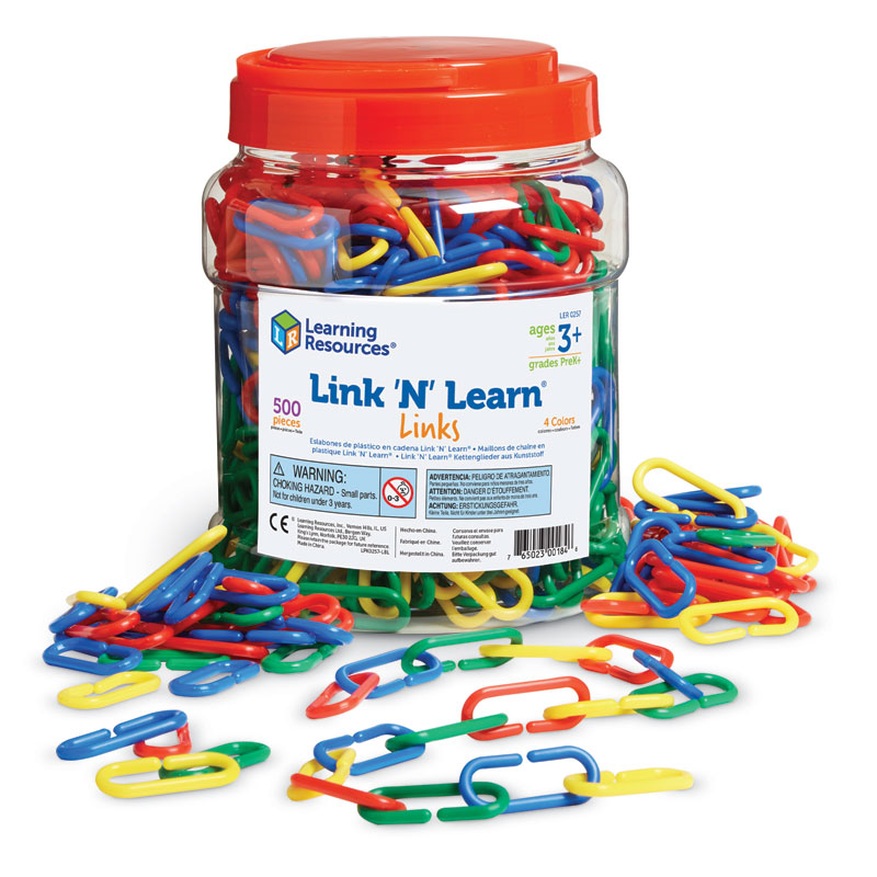 Link 'N' Learn Links Set of 500 by Learning Resources LER0257