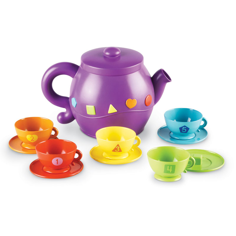 Serving Shapes Tea Set - by Learning Resources LER7740 | Primary ICT