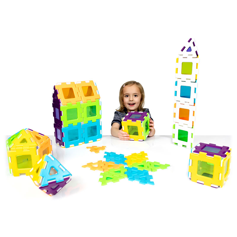 My First Polydron Windows Class Set - Set of 72 Pieces 95-3110 ...