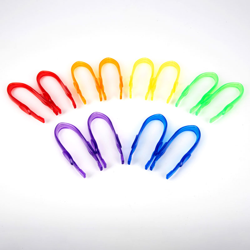 Translucent Colour Rainbow Tweezers - Set of 12 CD73111 | Primary ICT