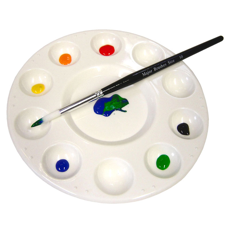 10-Well Circular Mixing Palette - Single MB7004 | Primary ICT