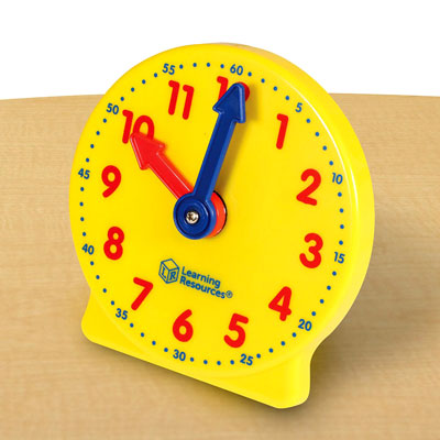 Big Time Geared Mini Clock - by Learning Resources LER3675 | Primary ICT