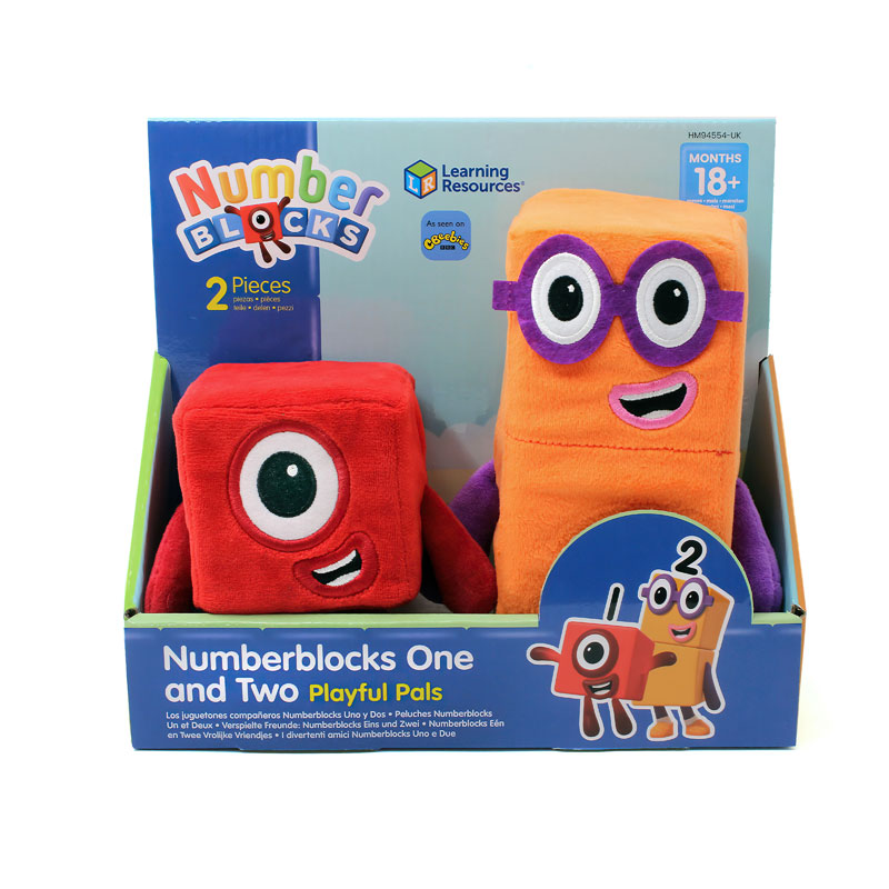 Numberblocks One and Two Playful Pals H2M94554-UK | Primary ICT